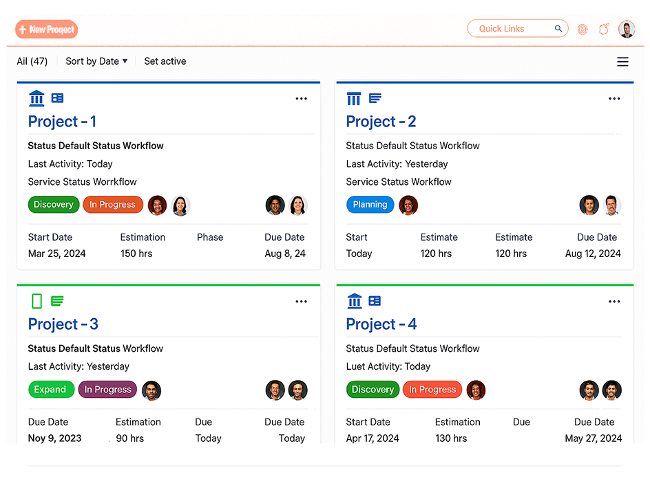 Streamline Project Tracking Streamline Project Tracking